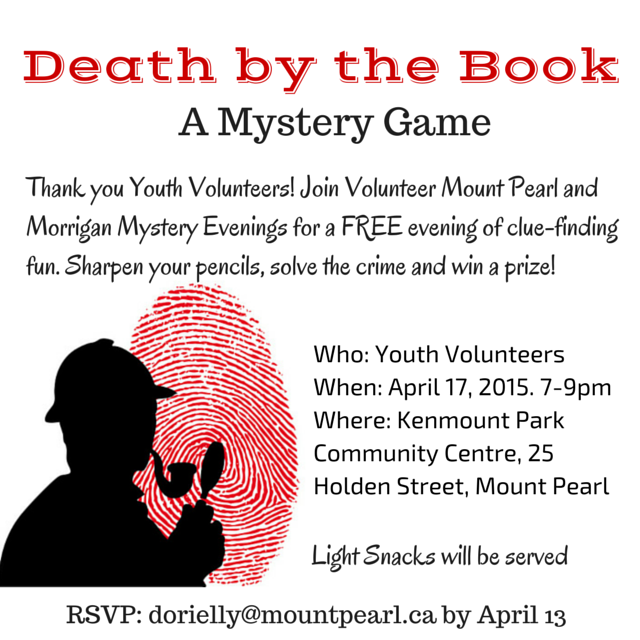 Youth Volunteer Thank You Mystery Game